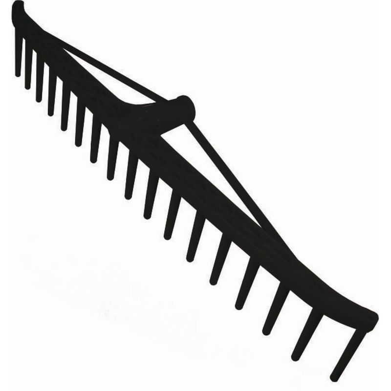 GARDEN RAKE FOR HAY PRO BLACK RETRO