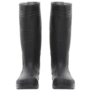 kummikud, must, suurus 39, PVC