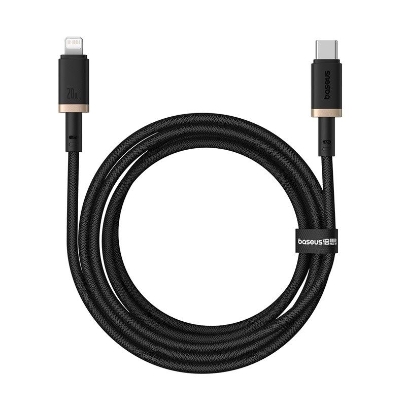 Baseus Dura Type C Cable 20W 2m (Black and Gold)