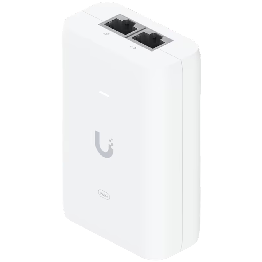 Ubiquiti U-POE+ адаптер 30W, питание устройств UniFi PoE+