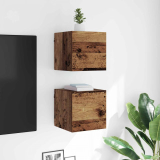 Telerikapp Vana puit 30,5 x 30 x 30 cm Tehispuit