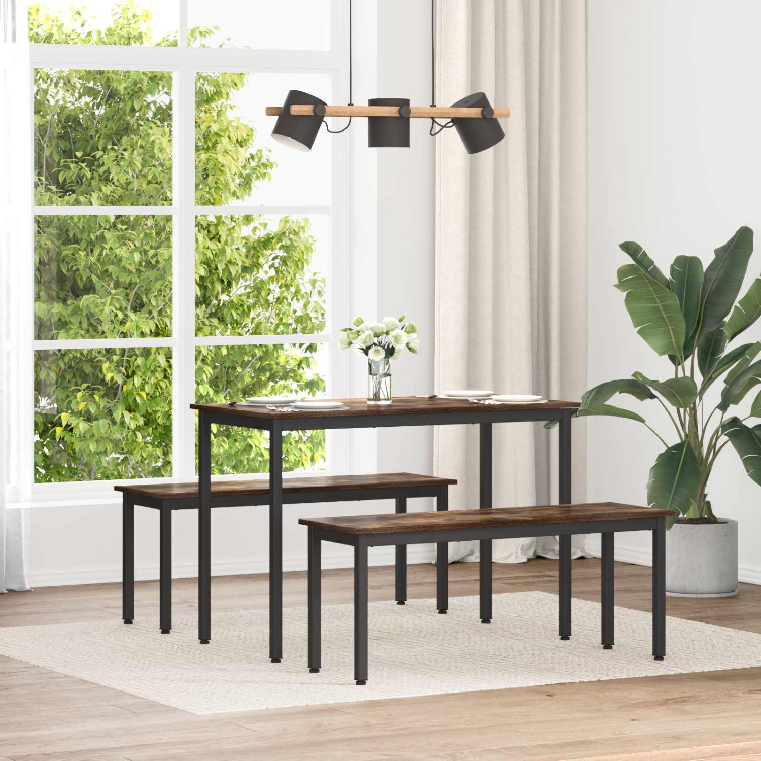 pink Suitsu tamm 110 x 35 x 45 cm Tehispuit