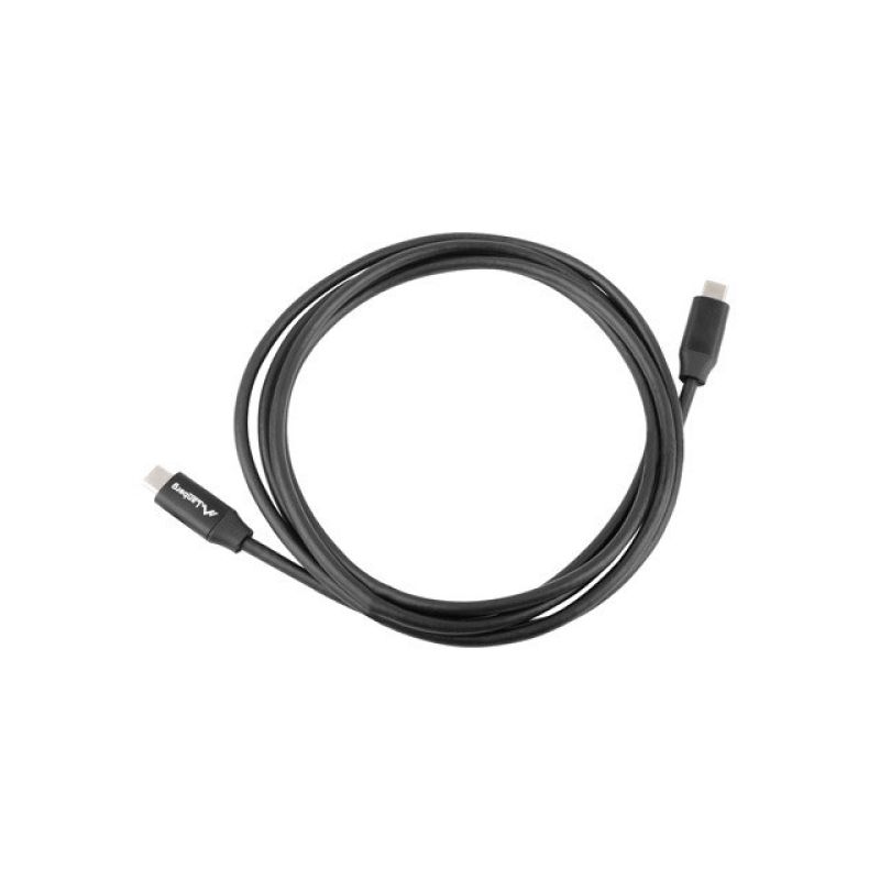 LANBERG USB-C CABLE 2.0 M/M 1.8M PREMIUM QC 4.0 POWER DELIVERY 60W BLACK CA-CMCM-40CU-0018-BK