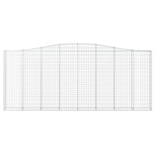 Габион дугообразной формы, 400x30x160/180 см, оцинкованная сталь