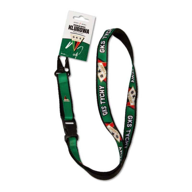 GKS Tychy Premium Plus Lanyard SREBGKS-SMYCZ