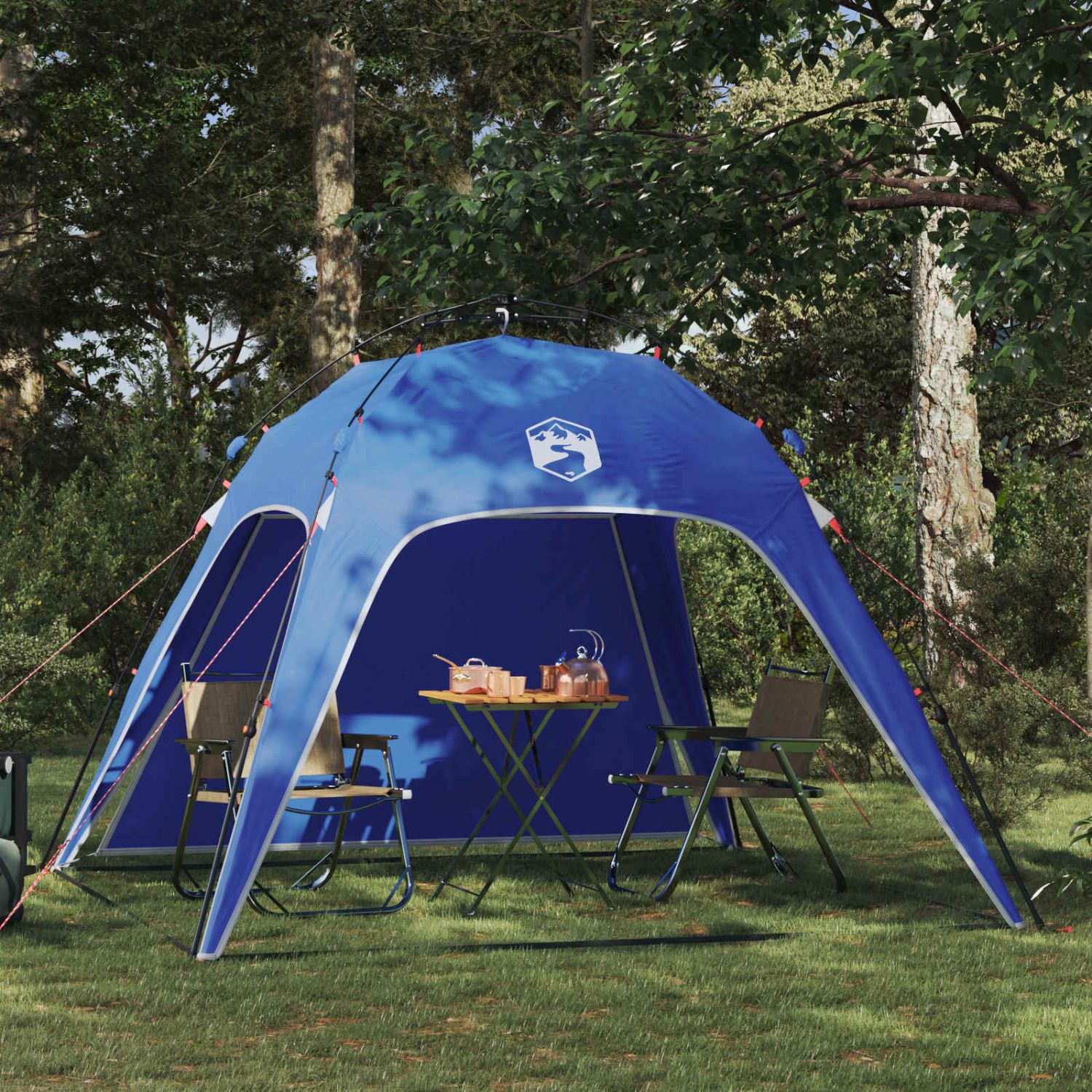 Kohene Telk ladustamisega Sinine Azure 260 x 260 x 185 cm Teras