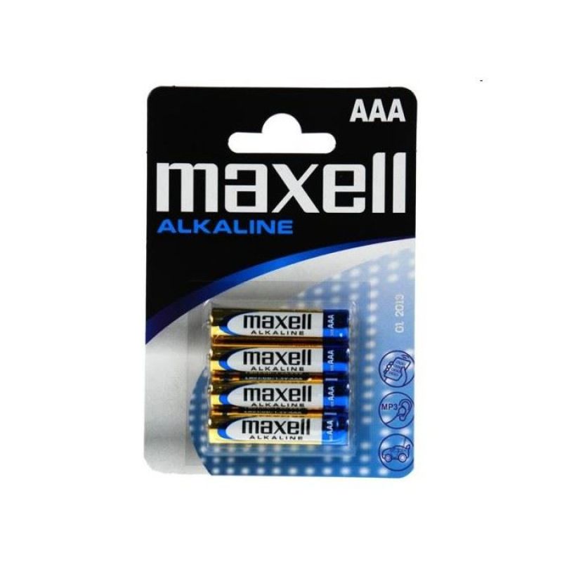 LR6 MAXELL AA batteries blister pack of 4