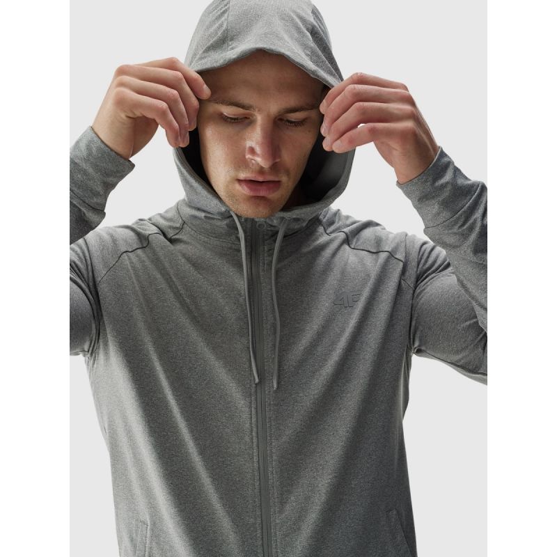 Men's regular quick-drying training sweatshirt 4F 4FWAW24TFSWM403-25M