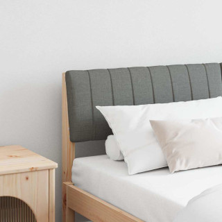 Polsterdatud voodiots Tumehall 150 cm Tahke mänd