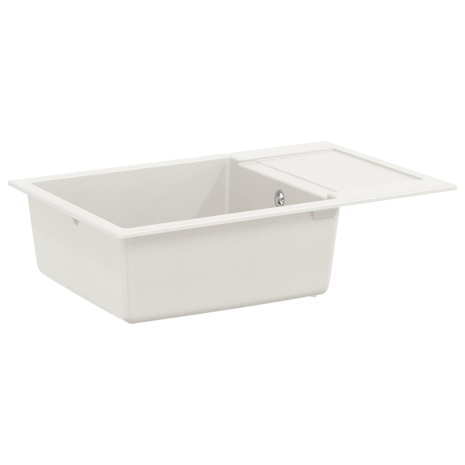 Kraan Valge 780 x 500 mm 80% Kvarts ja 20% Vaik