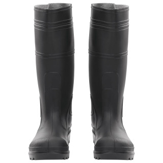 kummikud, must, suurus 38, PVC