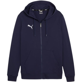 Puma teamGoal Casuals Hooded Kids' Sweatshirt Navy Blue 658596 06