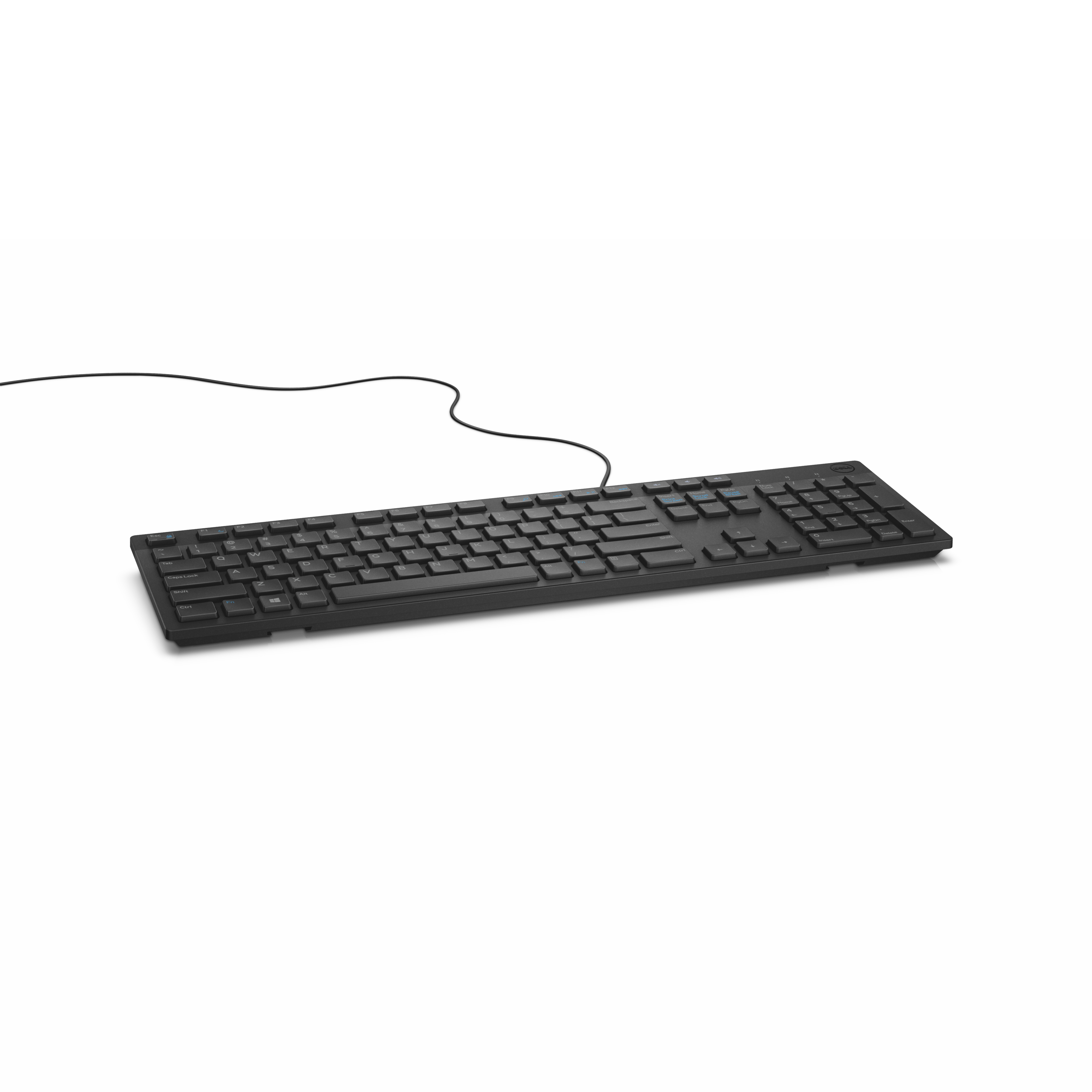 Dell Multimedia Keyboard-KB216 - US International (QWERTY) - Black