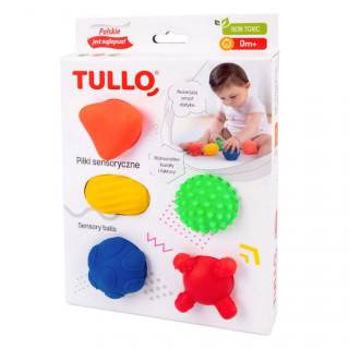 Sensory balls shapes 5 pcs AM Tullo colorful 420