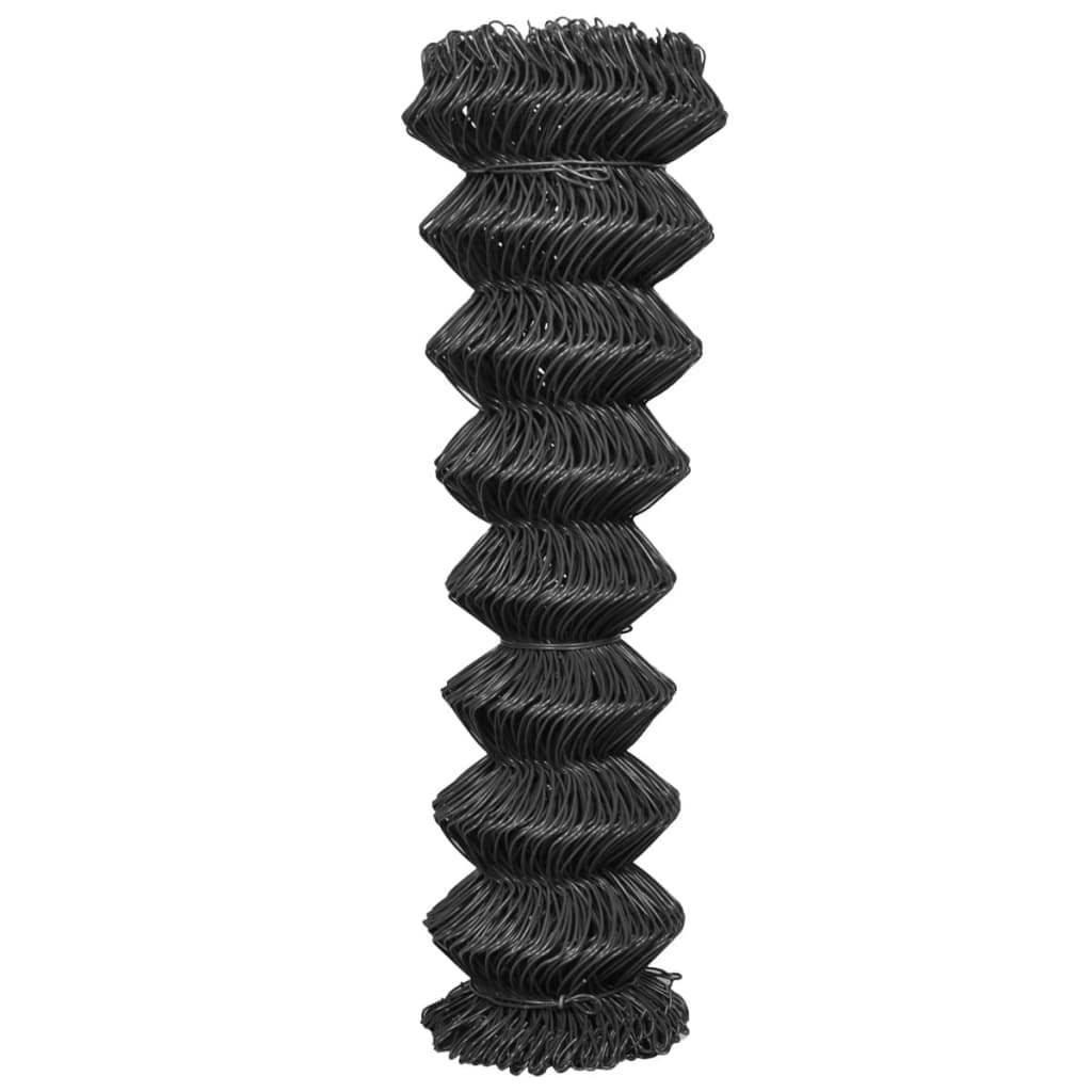 võrkaed, teras, 25 x 1,5 m, hall