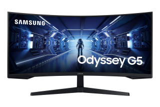 Игровой монитор SAMSUNG Odyssey G5 34 LC34G55TWWPXEN