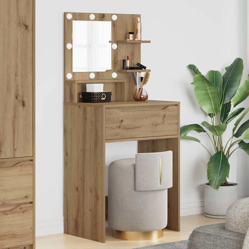 Magamistoa meikimislaudade Käsitööpuu 80 x 39,6 x 135 cm