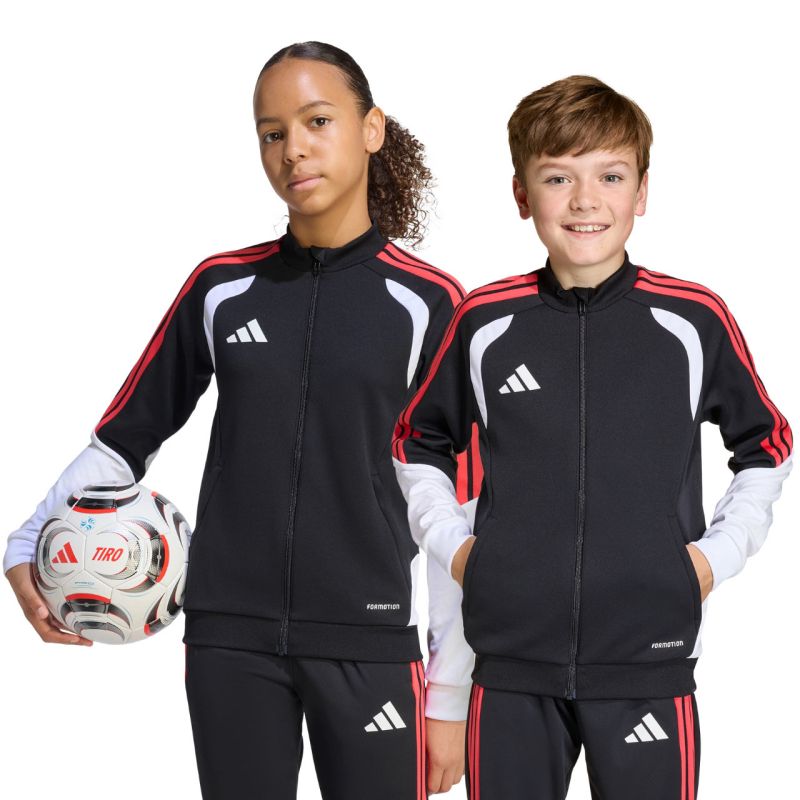 adidas Tiro 26 Competition Training Kids' Sweatshirt Black, White, and Red KC3791