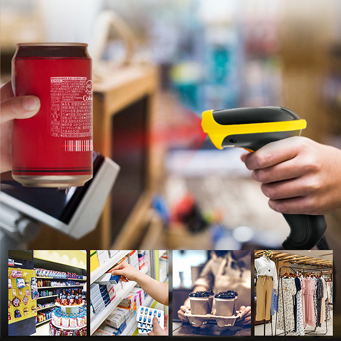 Qoltec barcode reader and QR code scanner | 1D 2D | USB