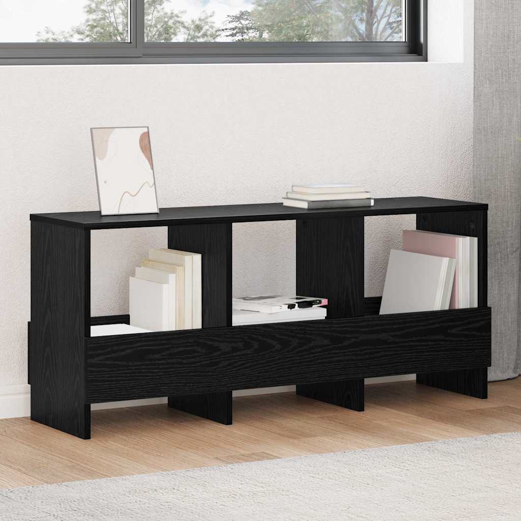 Ajakirja riiul Must tamm 102 x 30 x 45 cm