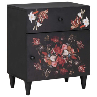 Öökapp sahtliga Mitmevärviline 50 x 33 x 60 cm Tugev mango puu