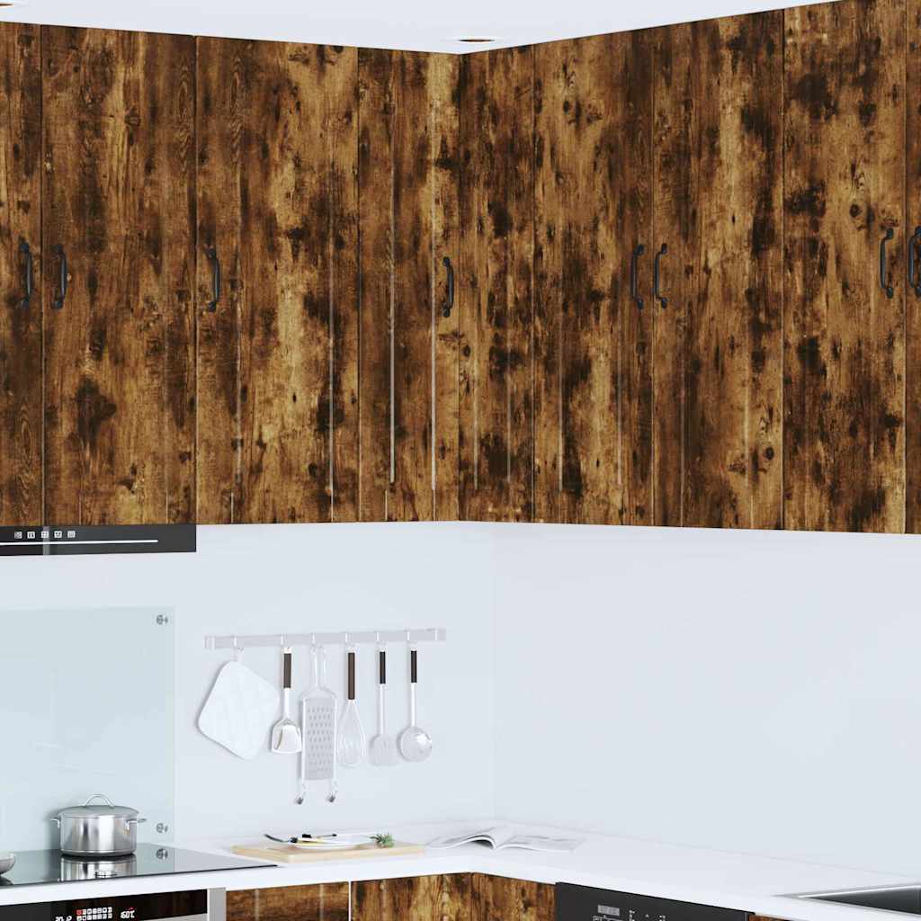 Seinakapp kööki Suitsetatud tamm 57 x 57 x 100 cm Tehispuit