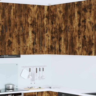 Seinakapp kööki Suitsetatud tamm 57 x 57 x 100 cm Tehispuit