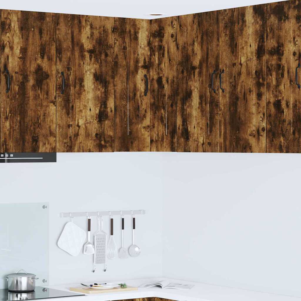 Seinakapp kööki Suitsetatud tamm 57 x 57 x 80 cm Tehispuit