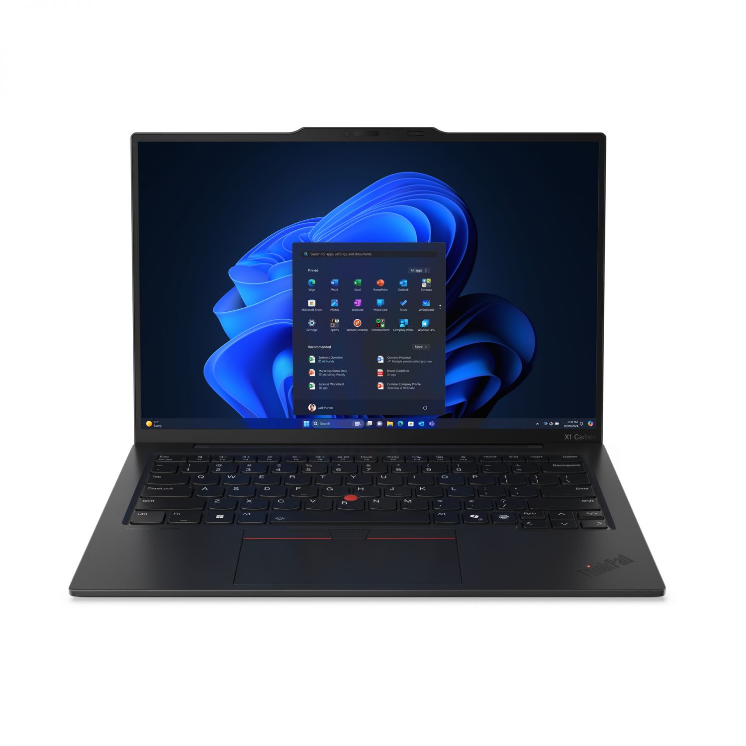 Lenovo ThinkPad X1 CARBON Gen 13 Aura Edition Core™ Ultra 7 255U 1TB SSD 32GB 14 (1920x1200) TOUCHSCREEN WIN11 Pro BLACK Backlit Keyboard FP Reader 1-year on-site warranty