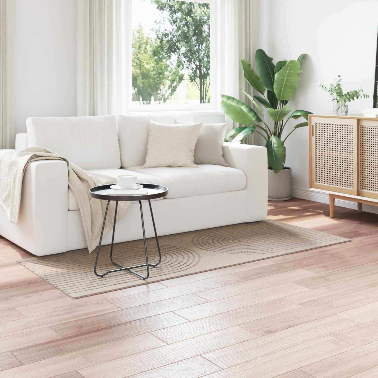 Alavaibad Ristkülik Beež 150 x 80 cm