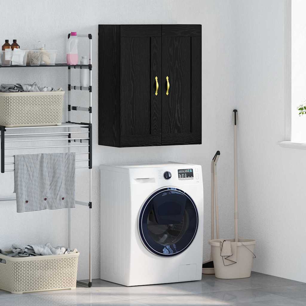 Seinakapp Must tamm 69,5 x 34 x 90 cm Tehispuit