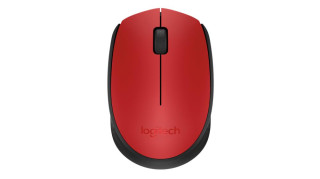 MOUSE USB OPTICAL WRL M171/RED 910-004641 LOGITECH