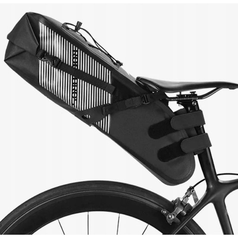 Rockbros Roll Saddle Bag 10L Black