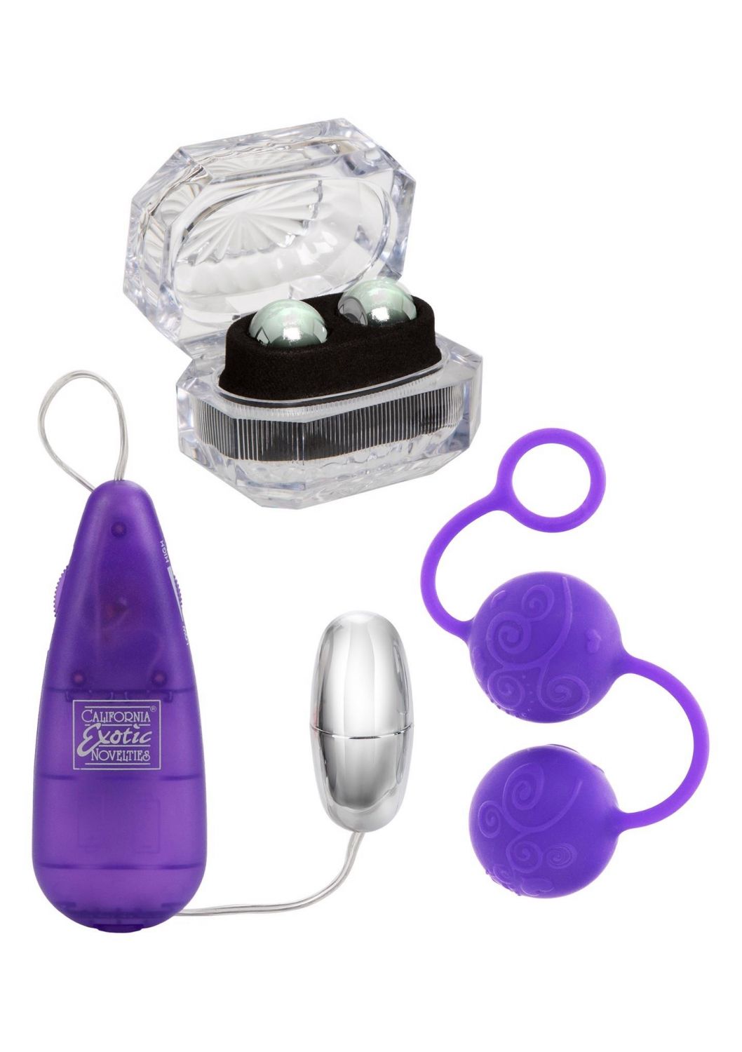 Набор для упражнений Кегеля Hers Kegel Kit, фиолетовый