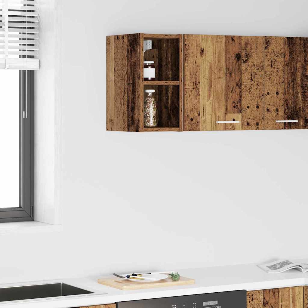 Seinakapp riiuliga Riga Vana puit 20 x 29,5 x 40 cm Tehispuit