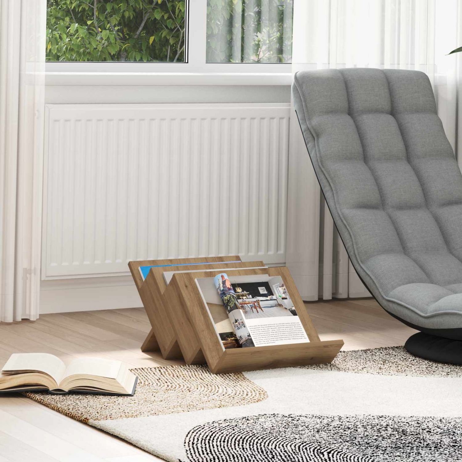 Kõrvalkapp riiuliga Käsitööpuu 57,5 x 40 x 42 cm Tehispuit