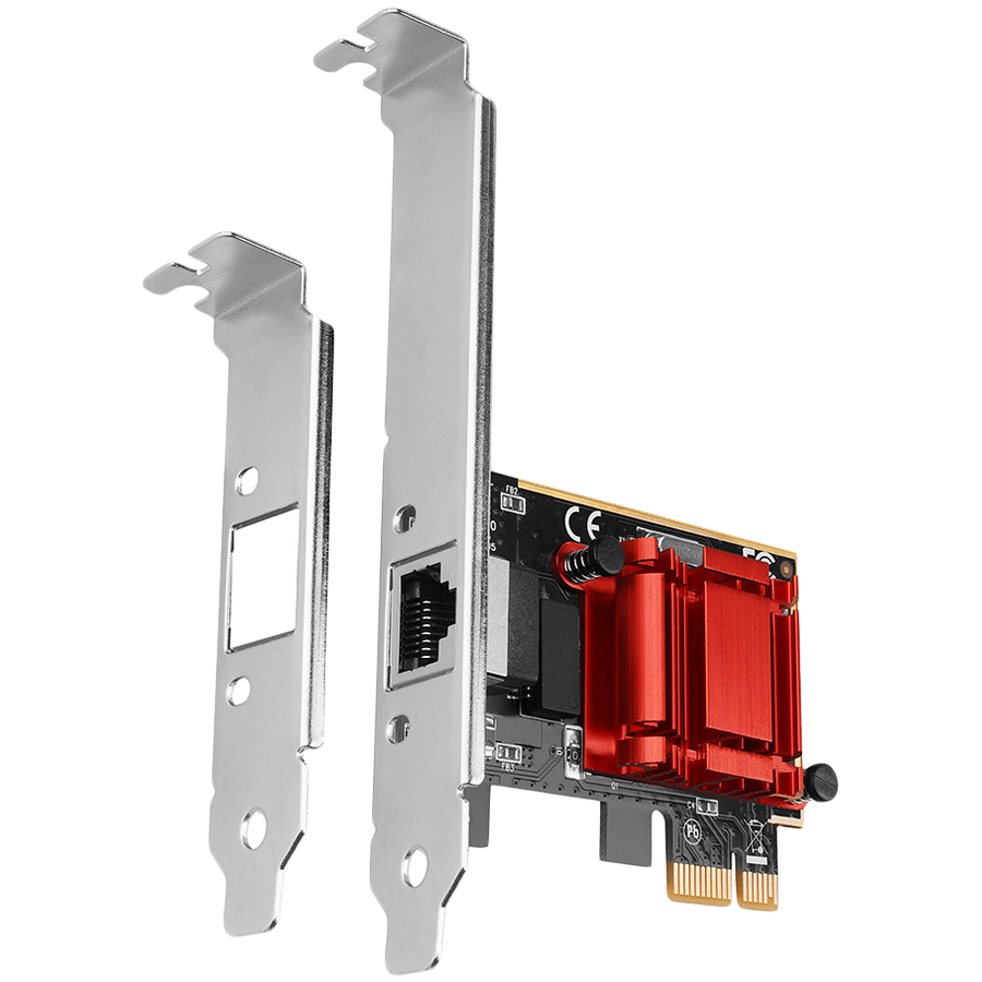 Сетевая карта Gigabit Ethernet PCI-Express с чипсетом Intel I210AT и поддержкой PXE