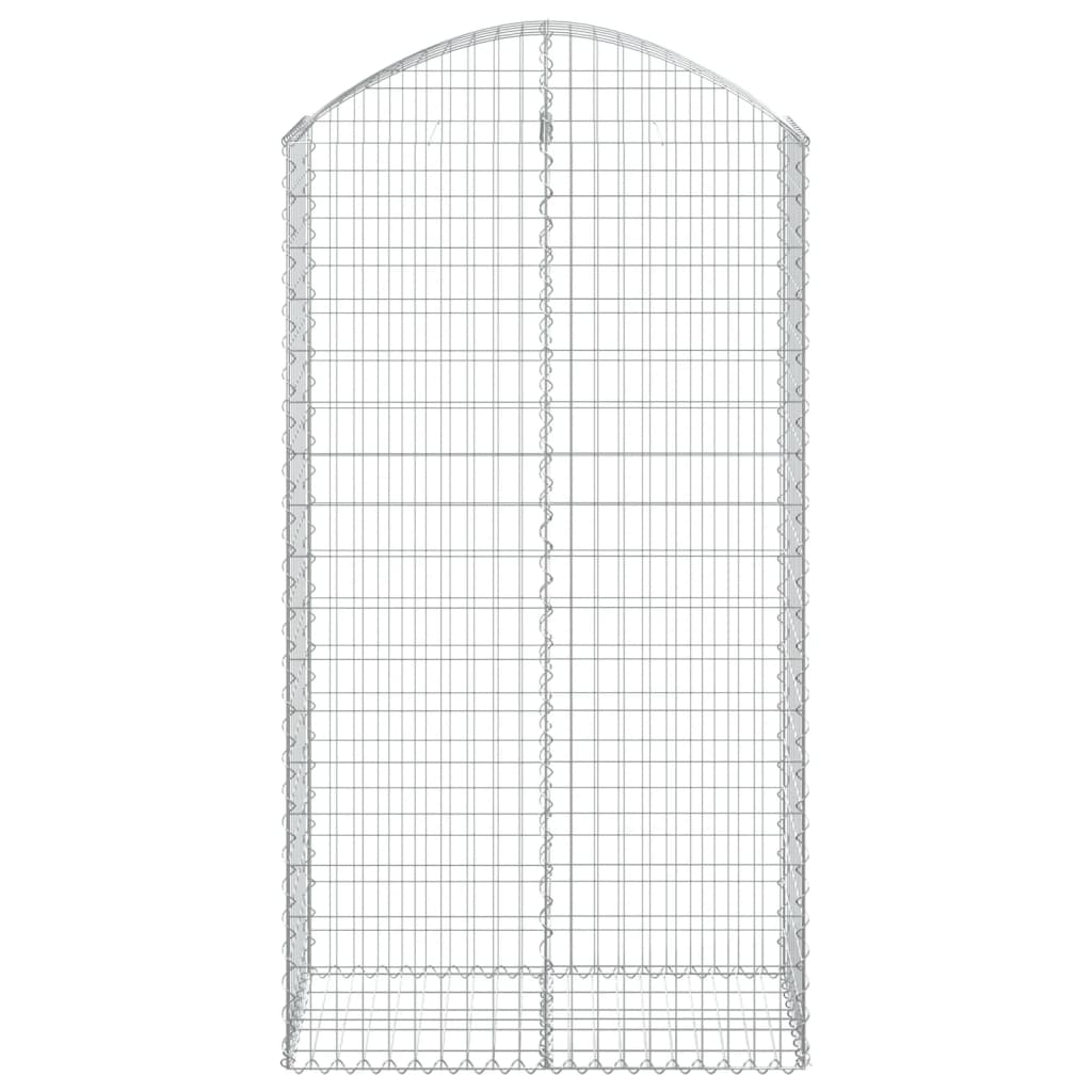 Габионный короб дугообразной формы, 100x50x180/200 см, оцинкованная сталь