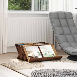 Kõrvalkapp riiuliga Vana puit 65 x 57,5 x 42 cm Tehispuit