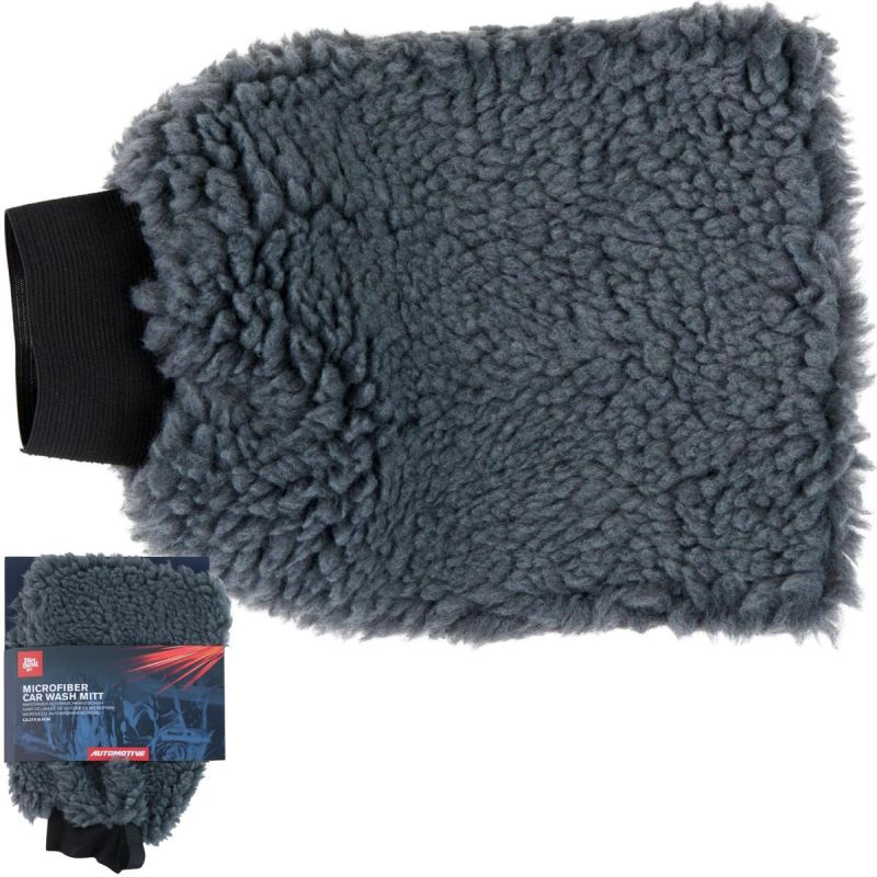 CAR WASHING GLOVE MICROFIBER WASHER 27X18CM DIRT DEVIL
