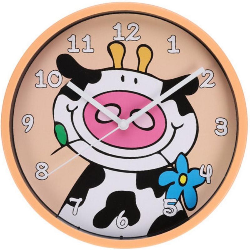 KIDS WALL CLOCK 22.5 CM COW