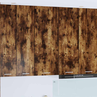 Seinakapp Riga Suitsetatud tamm 40 x 31 x 100 cm Tehispuit