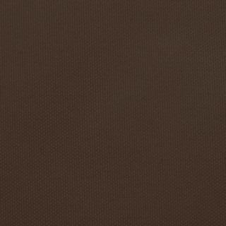 Трапециевидный солнцезащитный тент из ткани Оксфорд, 2/4x3 м, коричневый