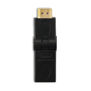 Qoltec HDMI adapter A male | HDMI A female | angle | rotation