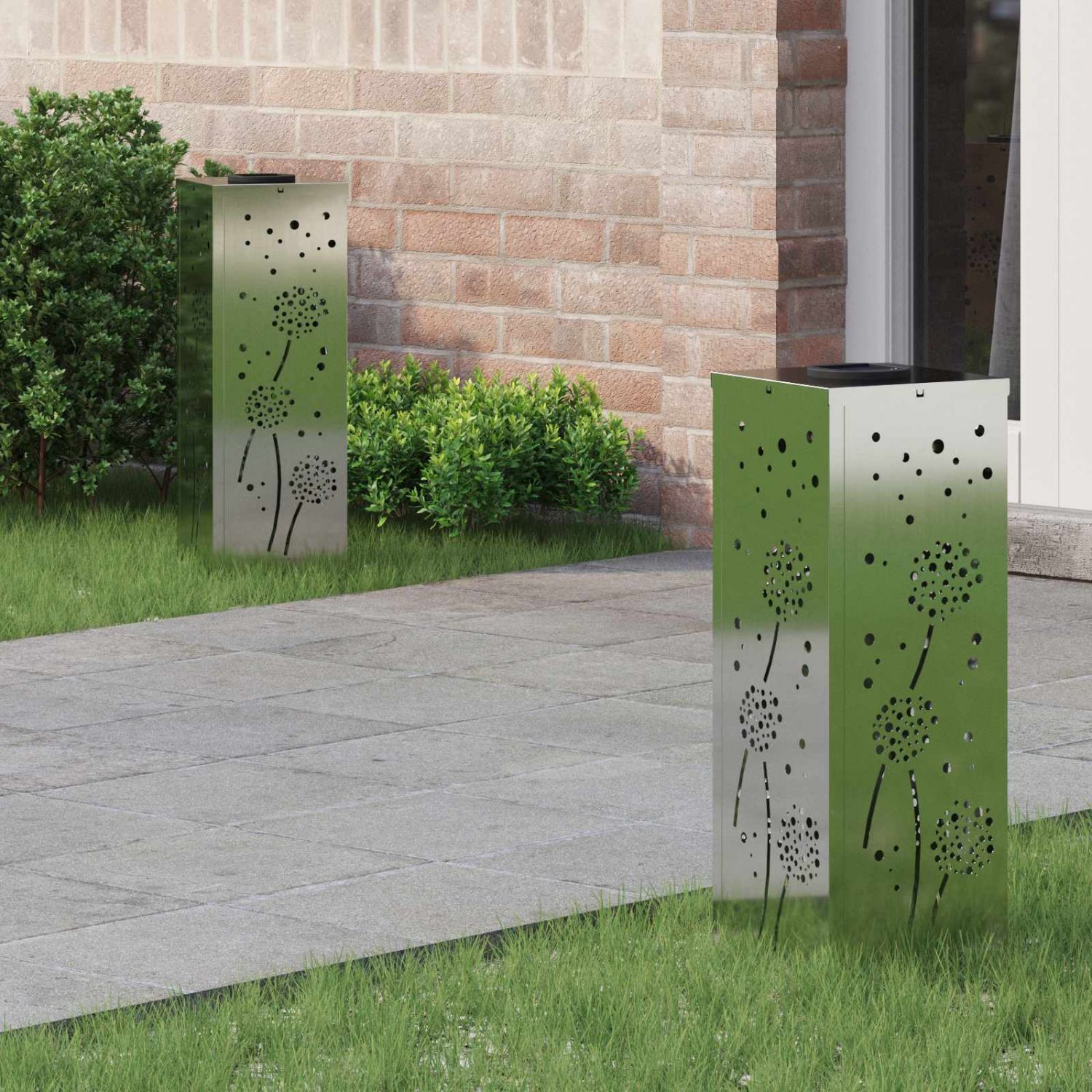 Päikese LED käigutee tuli 2 pcs Galvaniseeritud Galvaniseeritud