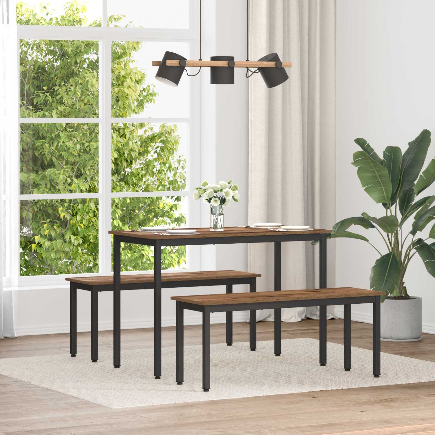 pink Vana puit 110 x 35 x 45 cm Tehispuit