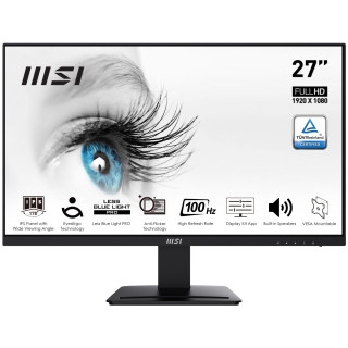 LCD Monitor|MSI|PRO MP273A|27|Business|Panel IPS|1920x1080|16:9|100Hz|Matte|4 ms|Speakers|Tilt|Colour Black|PROMP273A