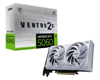 VGA PCIE16 RTX5060 8GB GDDR7/RTX5060 8G VENTUS 2X OC WH MSI