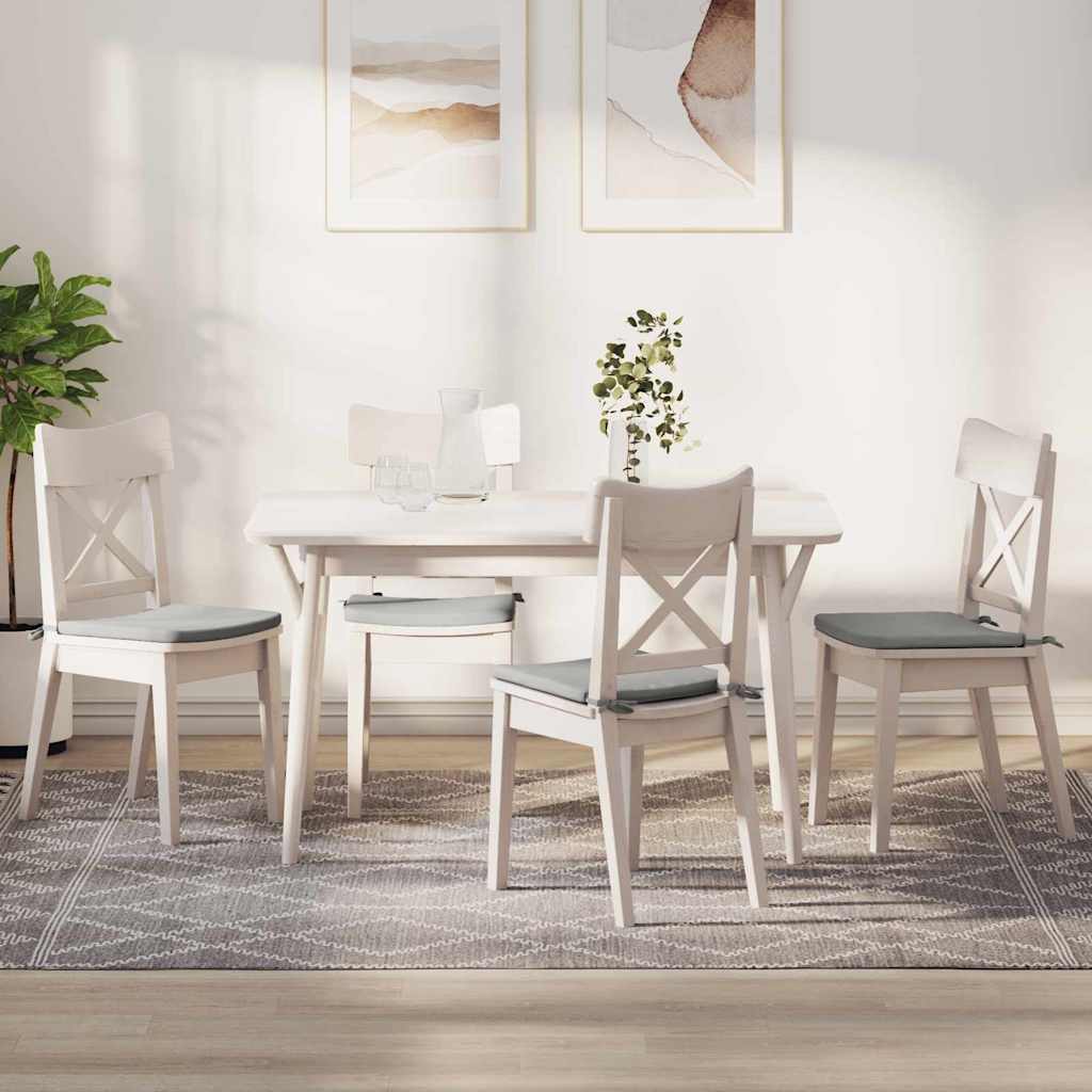 Istumispatjad 4 pcs Helehall 40 x 40 x 3 cm Mikrofiber kangas