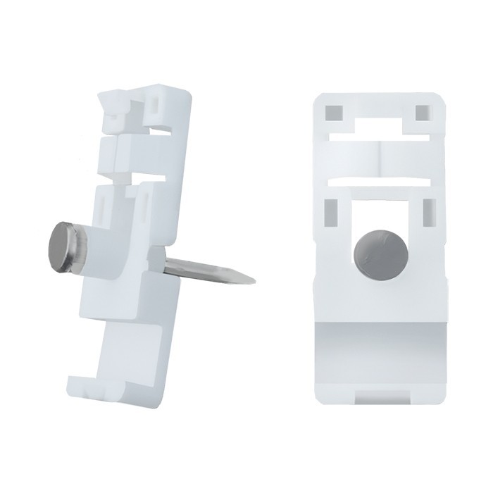 Qoltec Cable clip | 15x13mm | wall